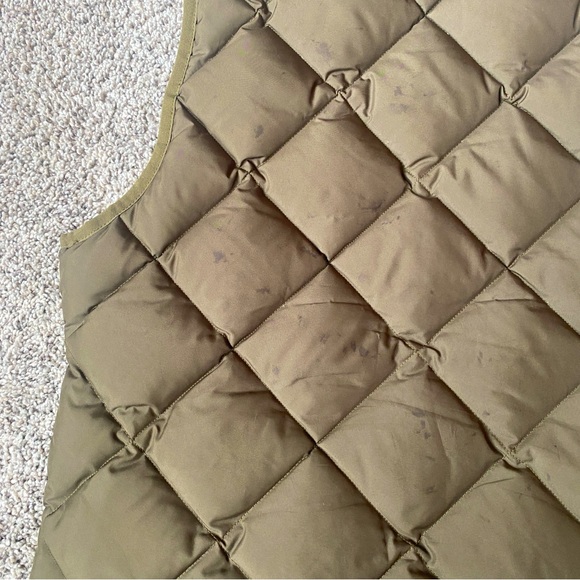 J.Crew Olive Quilted Puffer Vest - Picture 6 of 8